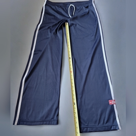 Coca-Cola Brand Vintage Nylon Joggers Track Pants - Picture 6 of 8